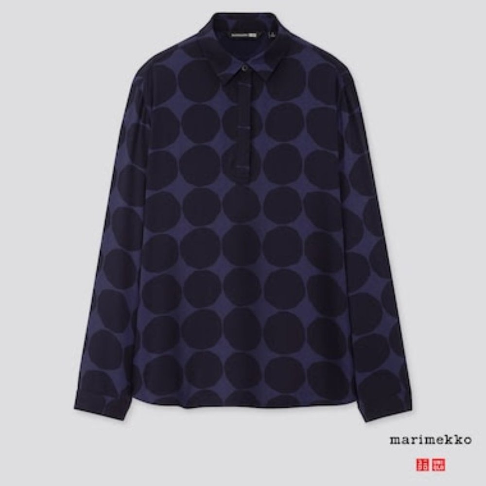 Uniqlo x Marimekko Long Sleeve Blouse